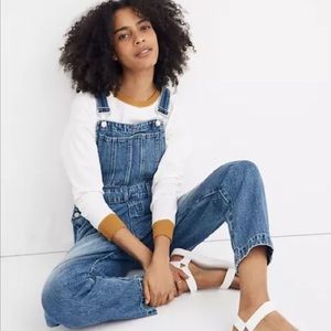 Madewell Straightleg Overalls Hickory 